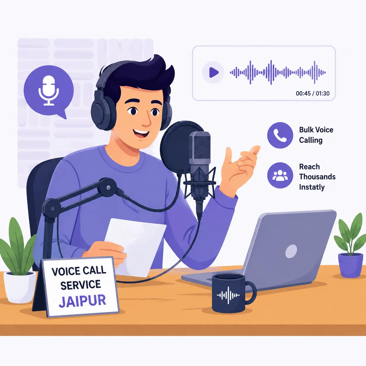 voice call service provider in jaipur