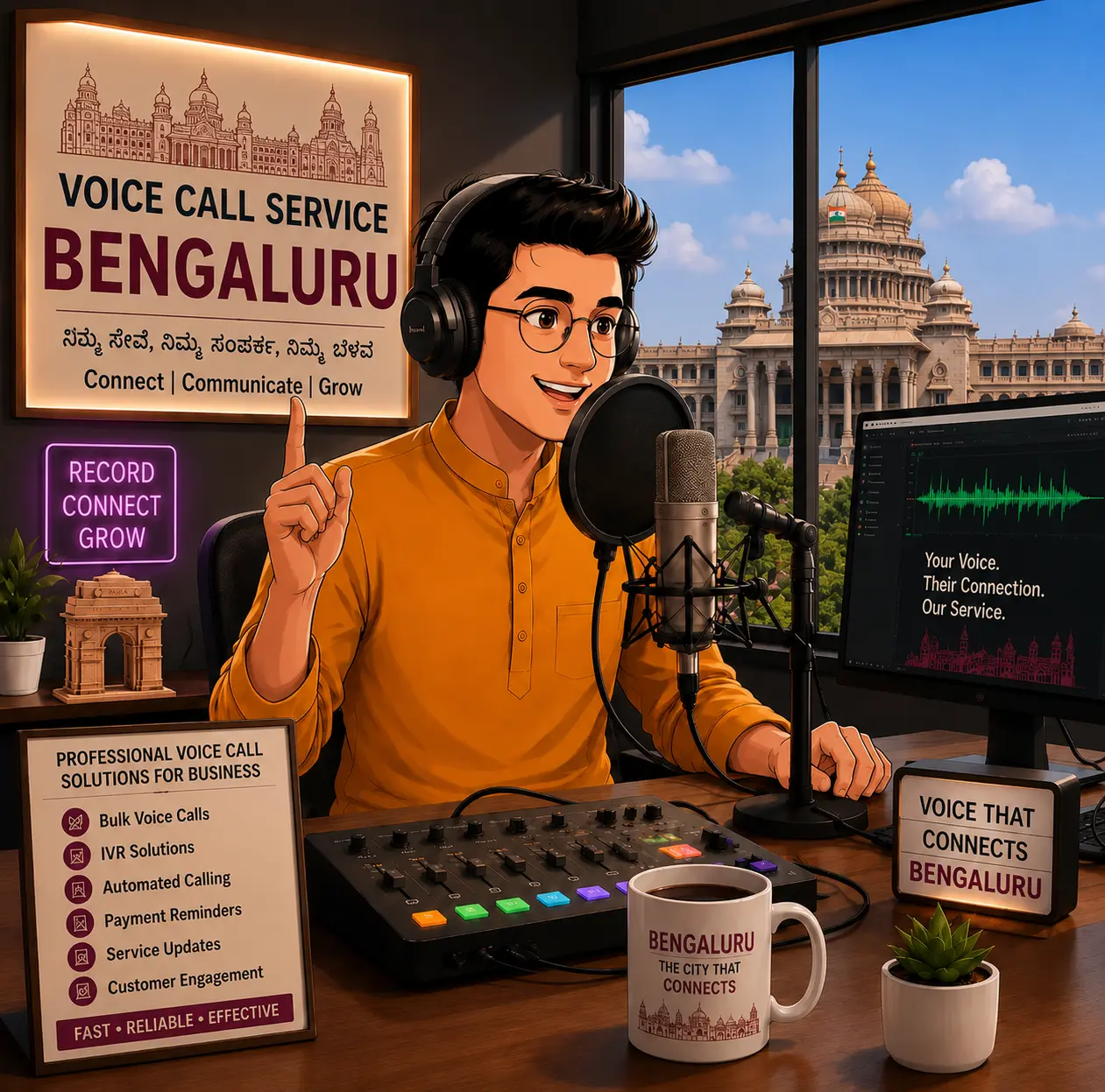 Bulk Voice Call Service Provider in Bengaluru